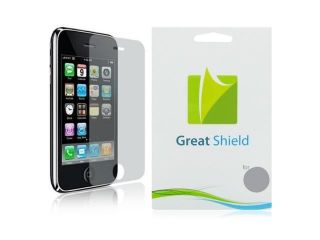 GreatShield 3 Pack Ultra Smooth Clear Screen Protector for Apple iPhone 3G/ 3GS