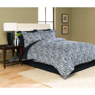 Microfiber Bed in a Bag, Zebra Print