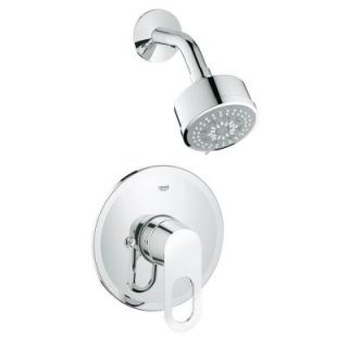 GROHE Bauloop Shower Combination in StarLight Chrome 27547000