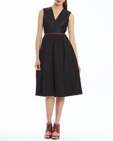 Raoul Sleeveless Fit and Flare Cocktail Dress