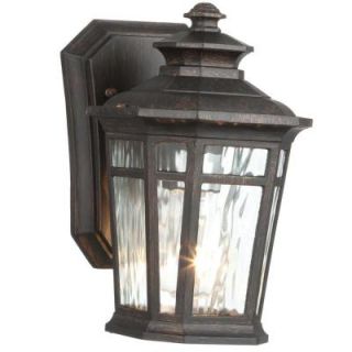 Home Decorators Collection Waterton 1 Light Dark Ridge Bronze Outdoor Wall Lantern 23121
