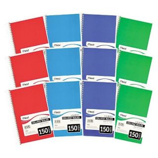Mead® Spiral Bound Notebook   College Rule   150 Sheets (3 Per Pack