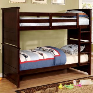 Camper Twin Over Twin Standard Bunk Bed by Hokku Designs