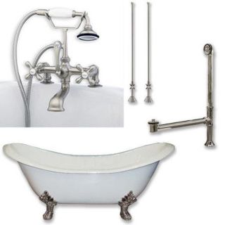 Cambridge Plumbing 71'' L x 30'' W Bathtub