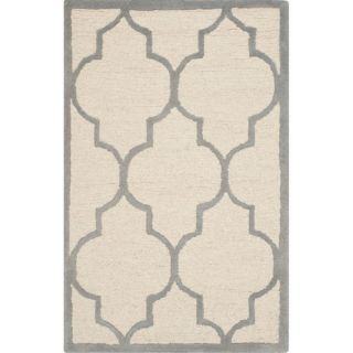 Cambridge Ivory / Silver Area Rug by Safavieh