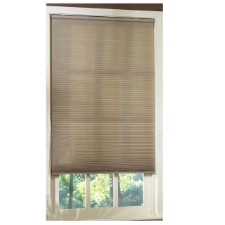 allen + roth Linen Light Filtering Cordless Polyester Cellular Shade (Common 58 in; Actual 58 in x 64 in)