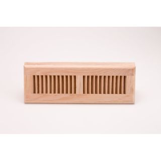 15.13 White Oak Wood Baseboard Diffuser