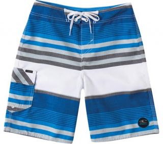 Boys ONeill Santa Cruz Stripe Boardshorts   Bright Blue