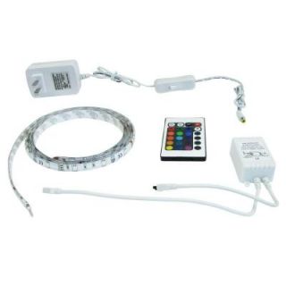 Illume Lighting 39 in. Color changing RGB Kit with Plug in Driver and Color Changing Remote LEDTAPE RGB KIT 1M