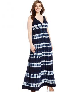 INC International Concepts Plus Size Tie Dyed Maxi Dress   Dresses