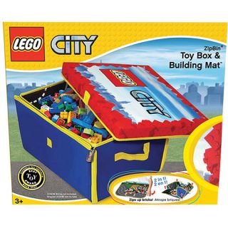 Neat Oh LEGO City ZipBin Medium Toy Box and Play Mat