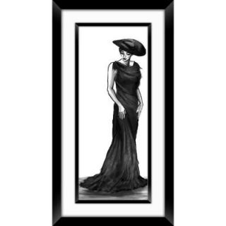 PTM Images 32 1/2 in. x 17 1/2 in. "Fashion Sketch B" Framed Wall Art 2 10592B