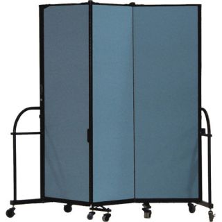 Heavy Duty Three Panel Portable Room Divider by Screenflex