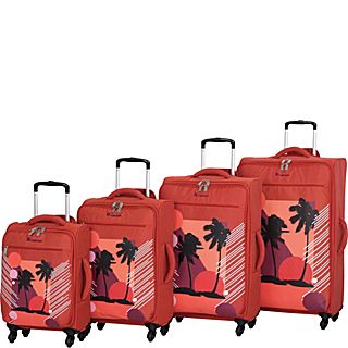 IT Luggage Megalite   Sunset Palm 4 Wheel 4 Piece Set