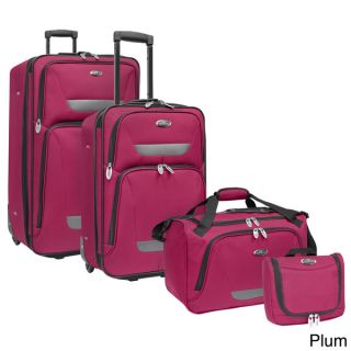 Traveler by Travelers Choice Westport 4 piece Luggage Set
