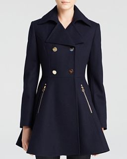 Laundry by Shelli Segal Skirted Wool Coat