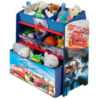 Disney   Cars Multi Bin Toy Organizer
