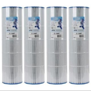 4)  UNICEL C 7487 Hayward Replacement Swimming Pool Filters CX870RE PA106