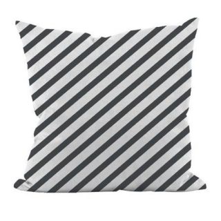 E By Design Zebra Stripe Decorative Throw Pillow
