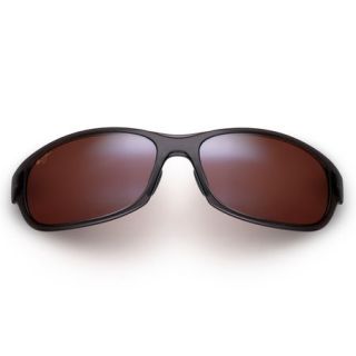 Maui Jim Womens Twin Falls Wrap Sunglasses Grey Fade/Maui Rose