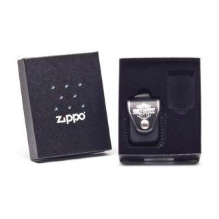 Zippo Lighter Pouch Gift Set   Black HDP6
