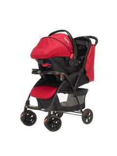 OBABY Monty travel system   black/red