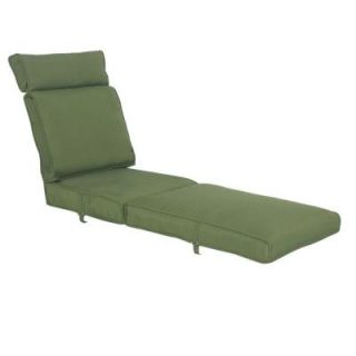 Hampton Bay Bloomfield Replacement Outdoor Chaise Lounge Cushion 151 039 CLG CSH