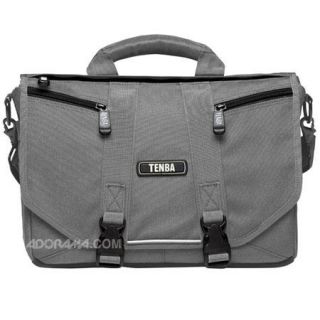638 368 Tenba Tenba Messenger Mini Photo / Laptop Bag, Holds Camera & 13 Notebook   Platinum