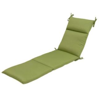 Hampton Bay Apple Texture Outdoor Chaise Cushion 7407 01002800