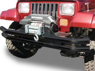 1987 2006 Jeep Wrangler Front Bumpers   Rampage 7649   Rampage Tubular Bumpers