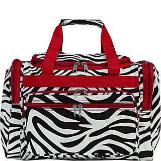 World Traveler Zebra 16 Shoulder Duffle Bag