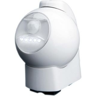 Maxsa Innovations 40231 Motion Activated LED Outdoor Light, White
