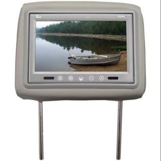 Tview T721PLGR 7" Grey Tft Lcd Monitor In Headrest Ir Trans