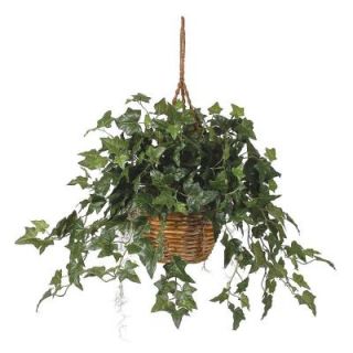 Nearly Natural English Ivy Hanging Basket Silk Plant 6507