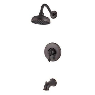 Pfister Marielle Single Handle Tub and Shower Faucet Trim Kit in Tuscan Bronze (Valve Not Included) R89 8MBY