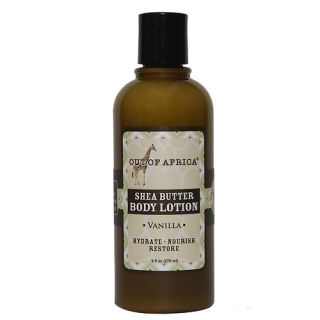 Out Of Africa Organic Shea Butter Body Lotion, Tropical Vanilla