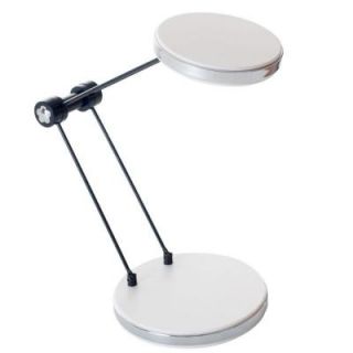 Lavish Home 12.5 in. White LED Foldable Desk Lamp 72 SF11 W