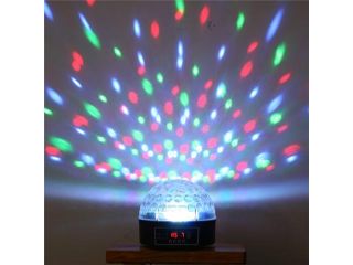 Mini LED RGB Crystal Magic Ball Effect light DMX Disco DJ Stage Lighting 