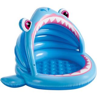 Intex 53" x 39" Blue Shark Kiddie Swimming Pool