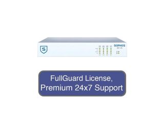 Sophos SG 135 / SG135 Firewall Security Appliance TotalProtect Bundle with 8 GE ports, FullGuard License, Premium 24x7 Support   3 Years 