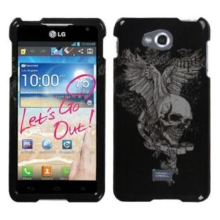 Insten Skull Wing Phone Case for LG MS870 (Spirit 4G)
