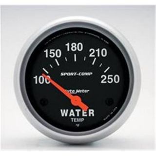 AUTO METER 3531 Sport Comp Water Temperature 2. 62 inch