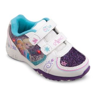 Disney® Frozen Toddler Girls Light Up Sneakers   Purple