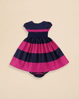 Ralph Lauren Childrenswear Infant Girls' Rugby Stripe Dress   Sizes 9 24 Months