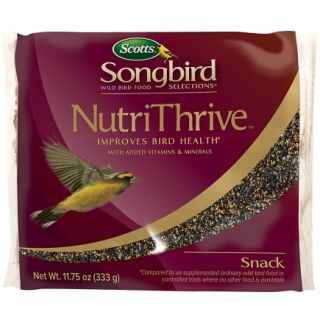 Scotts Songbird NurtriThrive Blend Seed 2lb   4 Pack   Bird Seed & Food