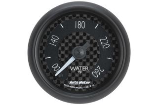 AutoMeter 8055   Range 100°   260° F, full sweep/electric Water Temperature   2 1/16" Temperature   Gauges