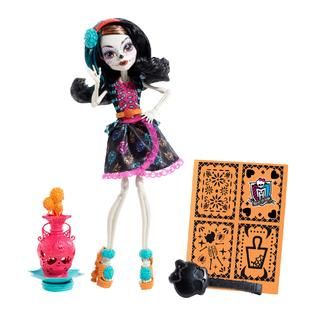 Monster High Art Class Skelita Calaveras® Doll   Toys & Games   Dolls