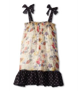 Dolce & Gabbana Kids Printed Chiffon Dress (Big Kids)