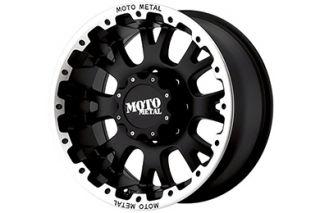 Moto Metal MO956 Matte Black Machined Wheels