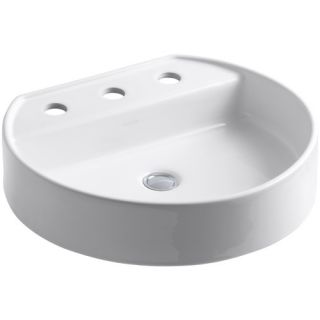 Kohler Chord Wading Pool Bathroom Sink with 8 Widespread Faucet Holes